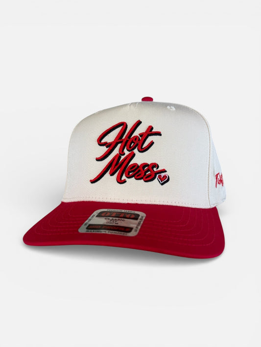 Hot Mess  Red/Natural